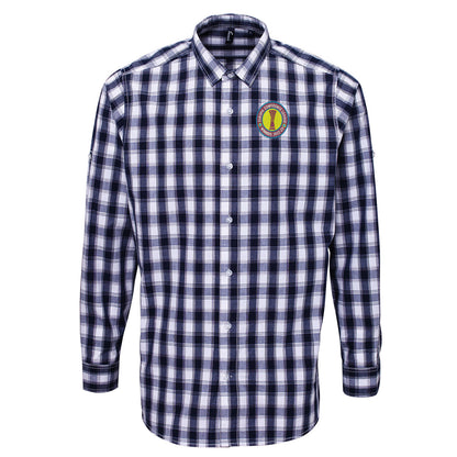 Europa Conference League Winners 2023 Embroidered Long Sleeve Mulligan Check Shirt