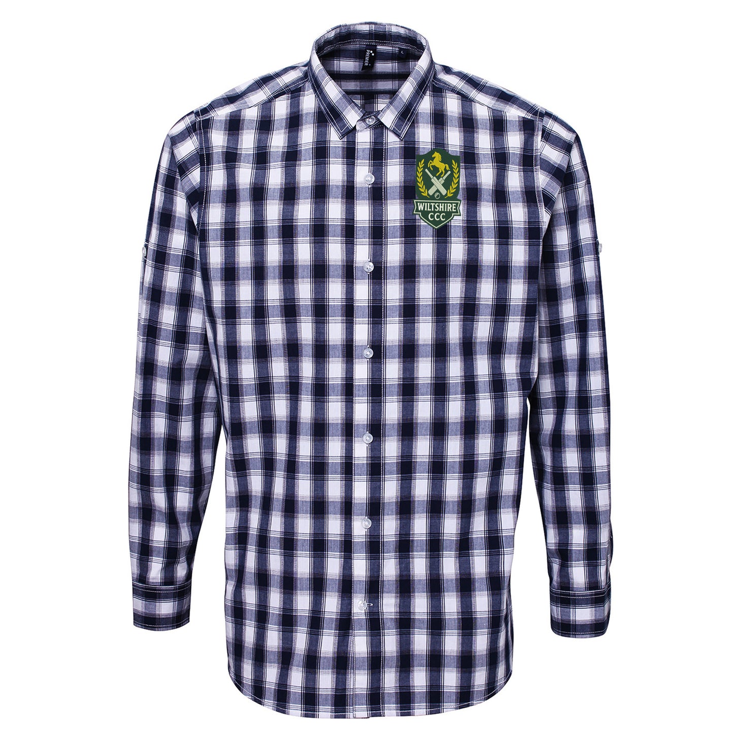 Wiltshire County Cricket Club Check Long Sleeve Shirt