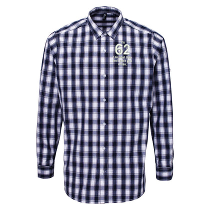 62nd Birthday Check Long Sleeve Shirt