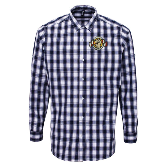 The Warriors Keep The Faith Long Sleeve Mulligan Check Shirt
