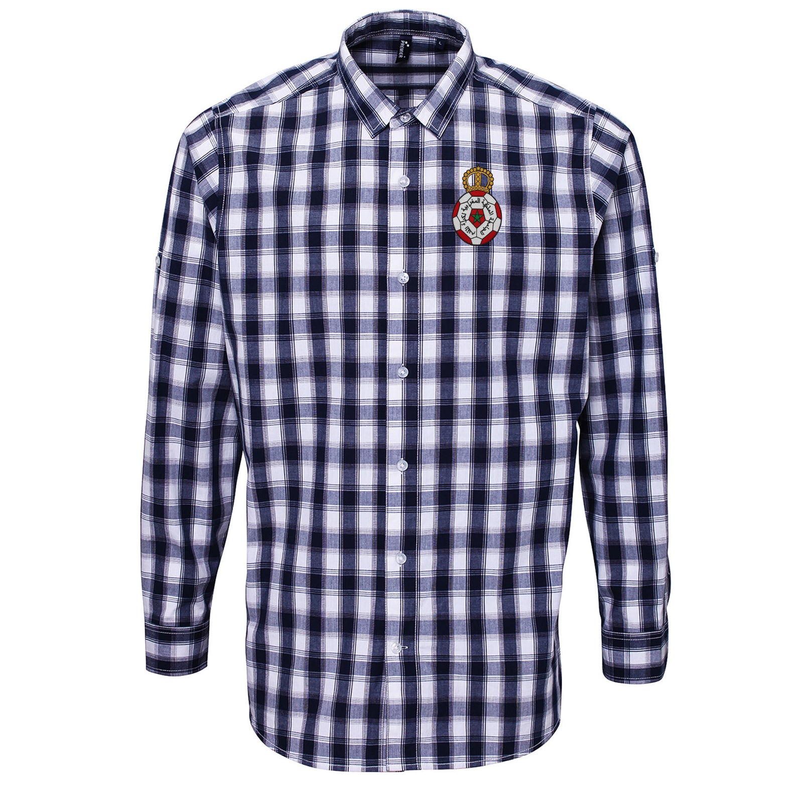 Classic Morocco Football Check Long Sleeve Shirt
