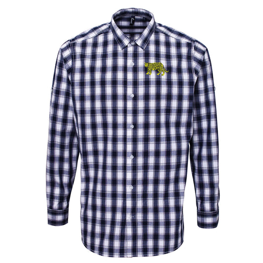 Retro Argentina 1976 Check Long Sleeve Shirt