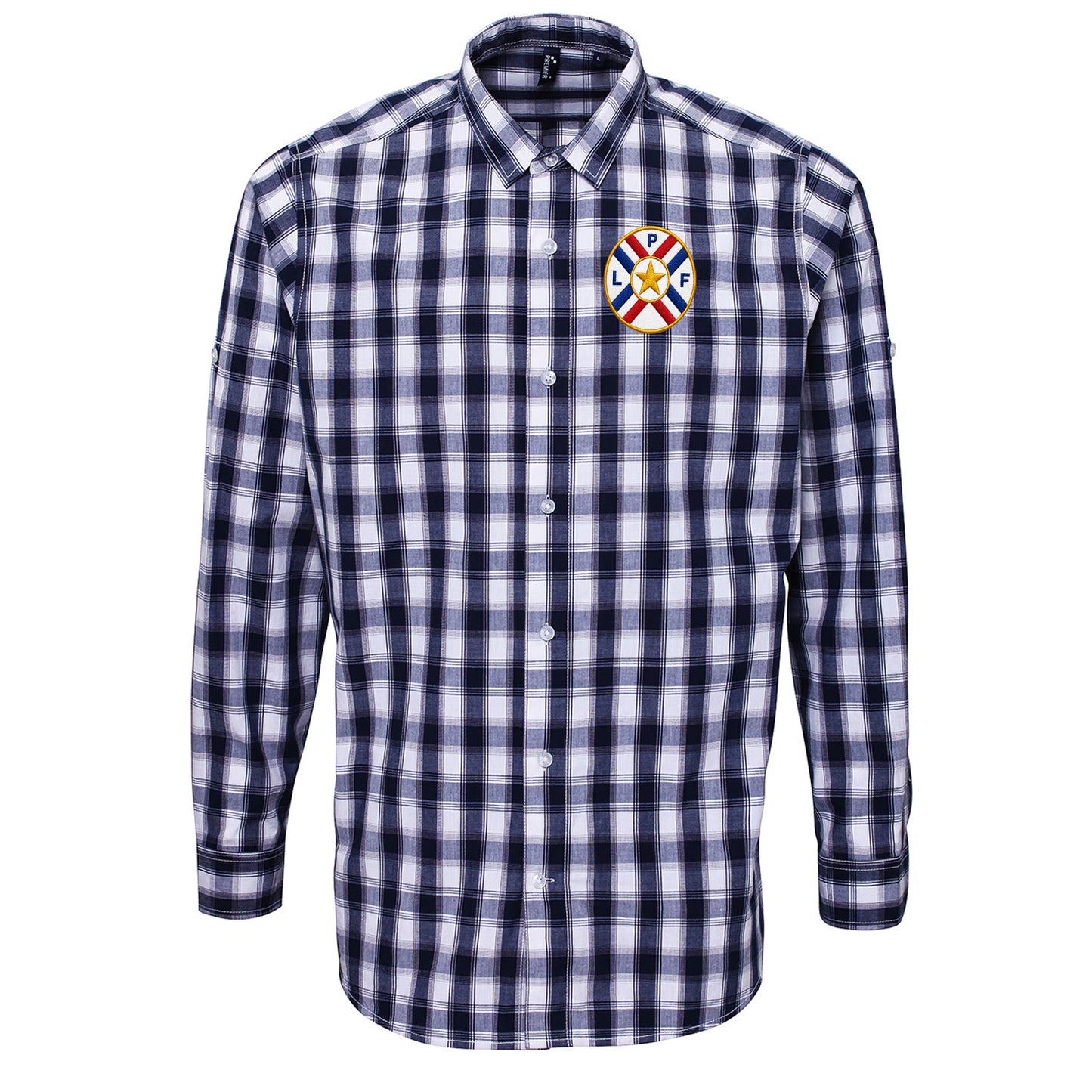 Classic Paraguay Football Check Long Sleeve Shirt