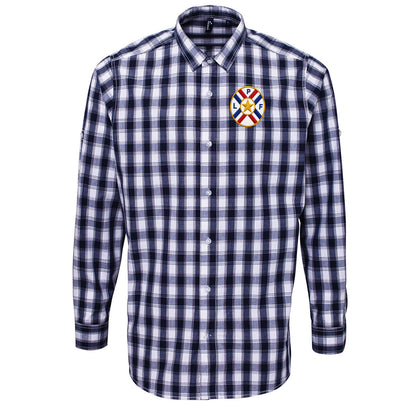 Classic Paraguay Football Check Long Sleeve Shirt