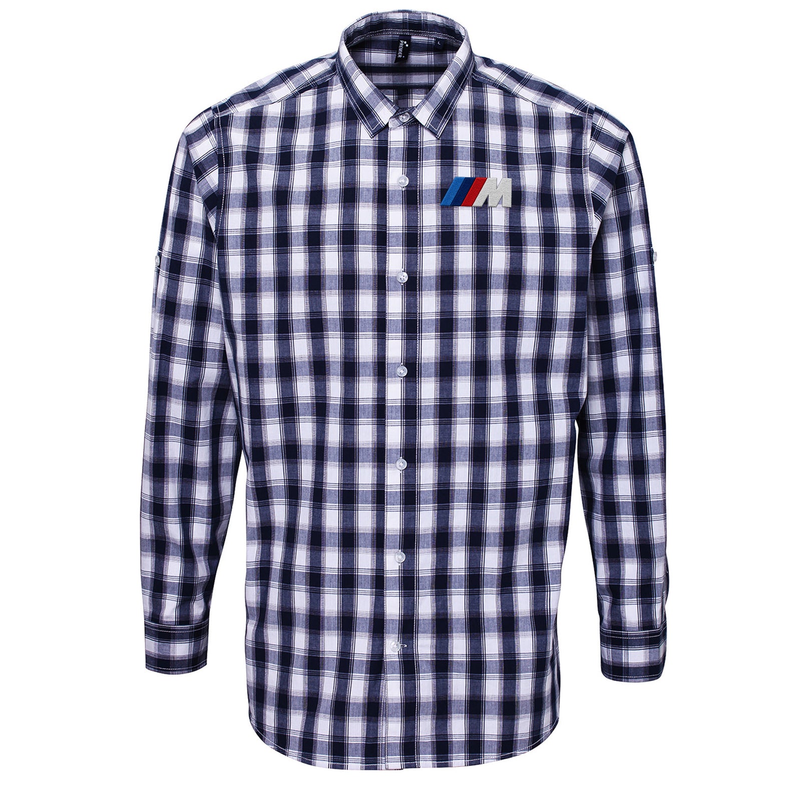 BMW Motorsport Check Long Sleeve Shirt