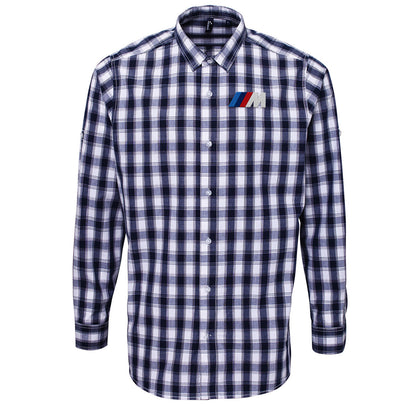 BMW Motorsport Check Long Sleeve Shirt
