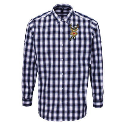 Grimsby Town Rudolph Football Check Shirt