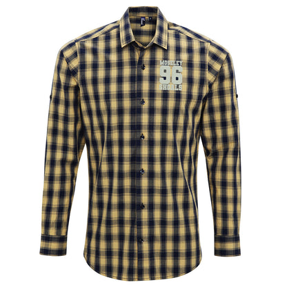 Moseley Shoals Embroidered Long Sleeve Mulligan Check Shirt