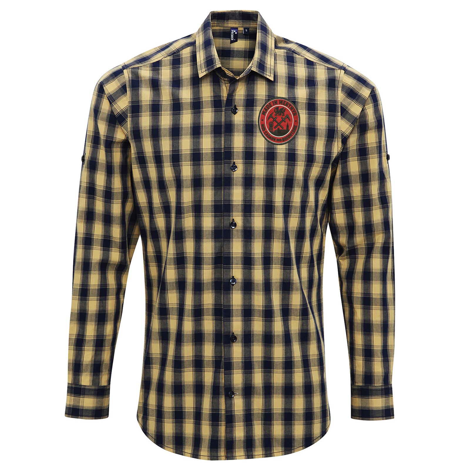 Made in Merthyr Tydfil Check Long Sleeve Shirt