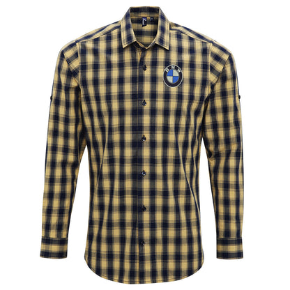 BMW Logo Check Shirt