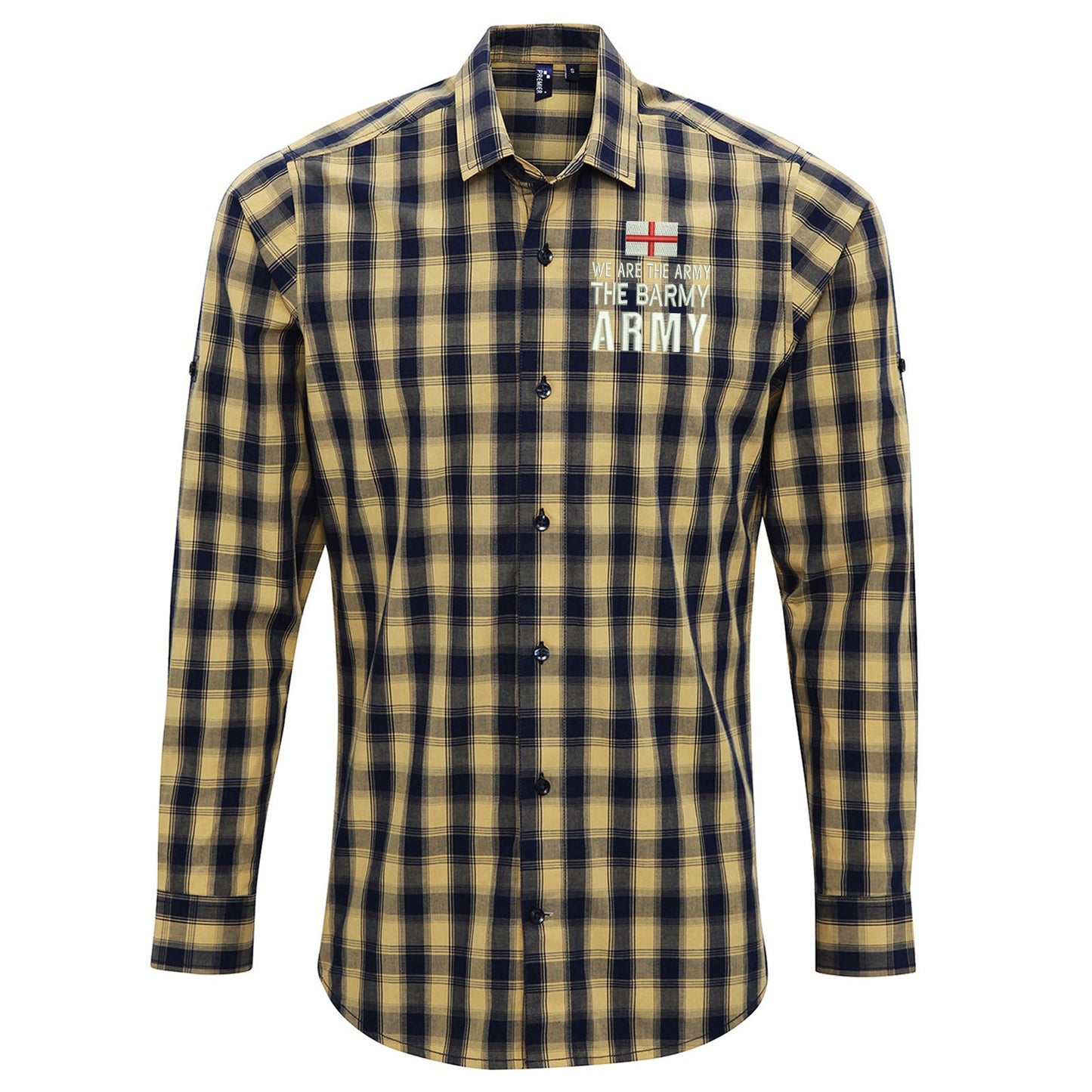 The Barmy Army Check Long Sleeve Shirt