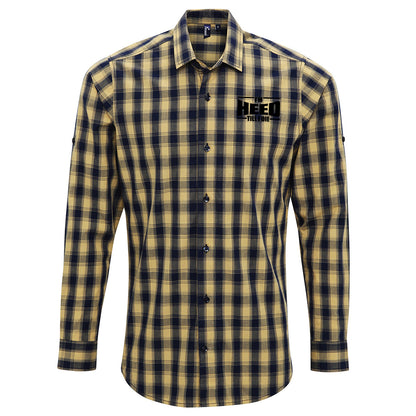 Gateshead Football Check Long Sleeve Shirt