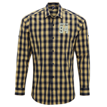 Dookie 94 Embroidered Long Sleeve Mulligan Check Shirt