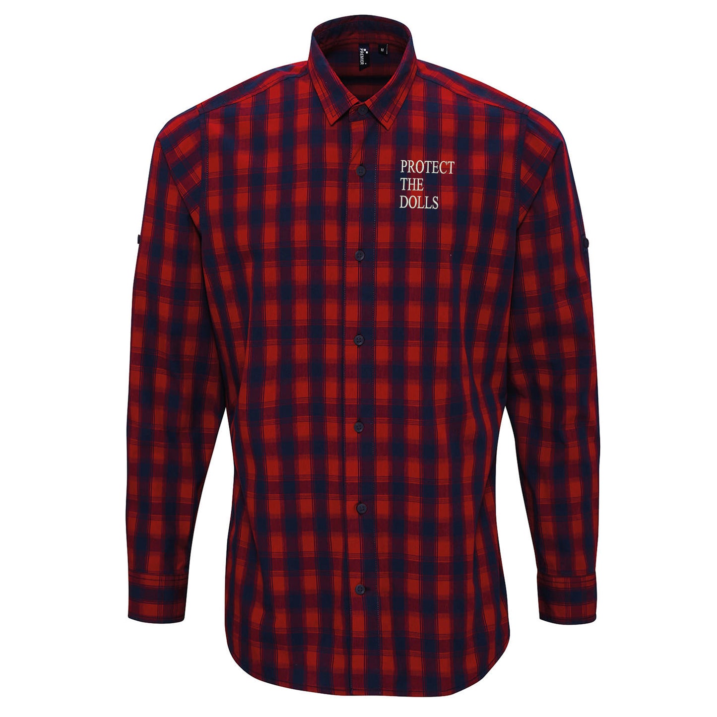 Trans Support Check Long Sleeve Shirt 