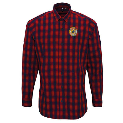 Sam Fender Local Hero Check Long Sleeve Shirt