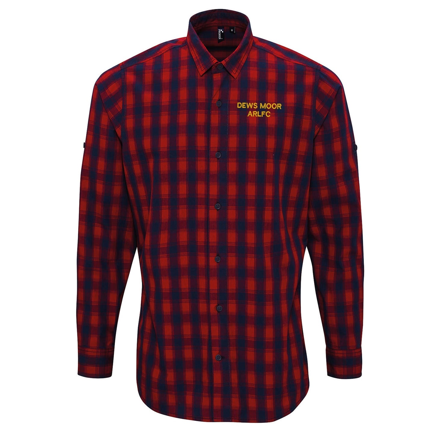 Dews Moor ARLFC Embroidered Long Sleeve Mulligan Check Shirt