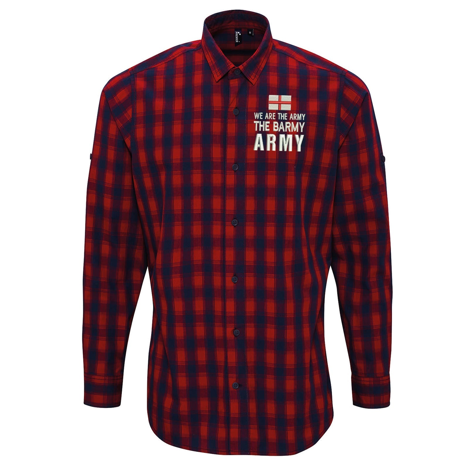The Barmy Army Check Long Sleeve Shirt