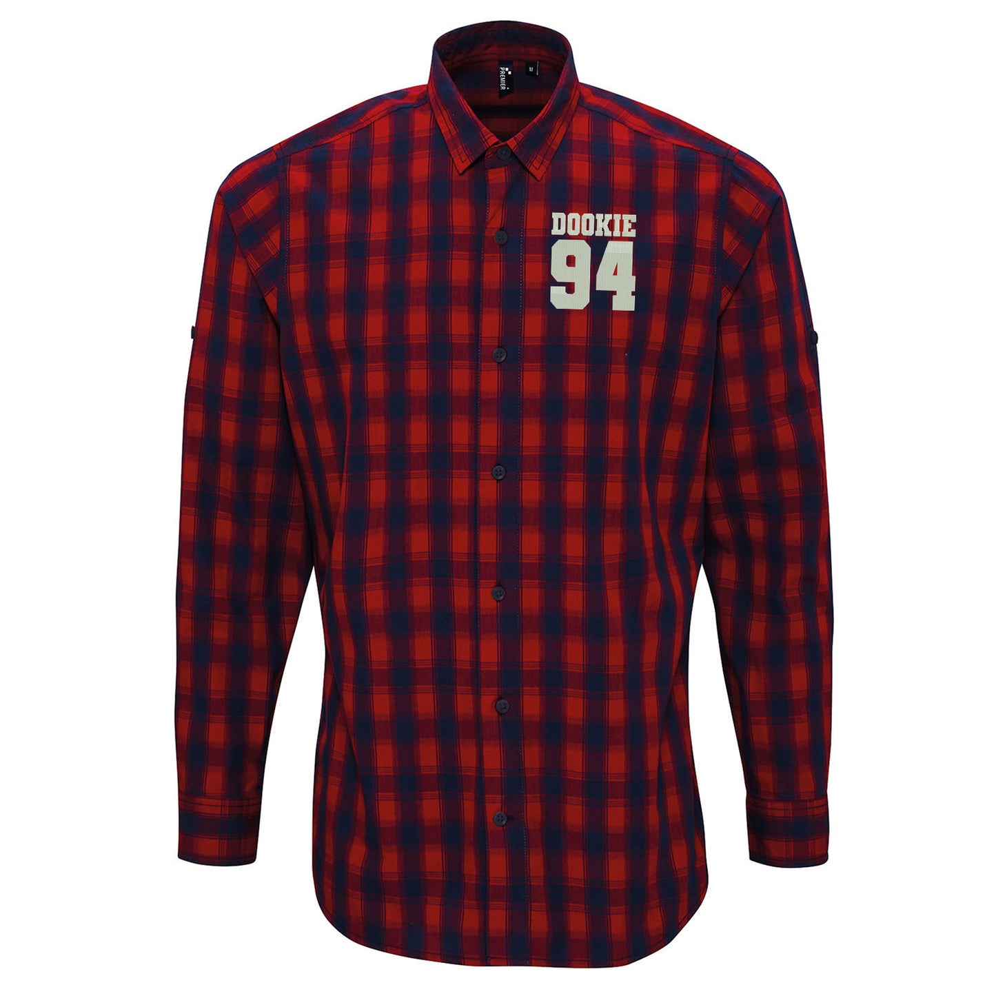 Dookie 94 Embroidered Long Sleeve Mulligan Check Shirt