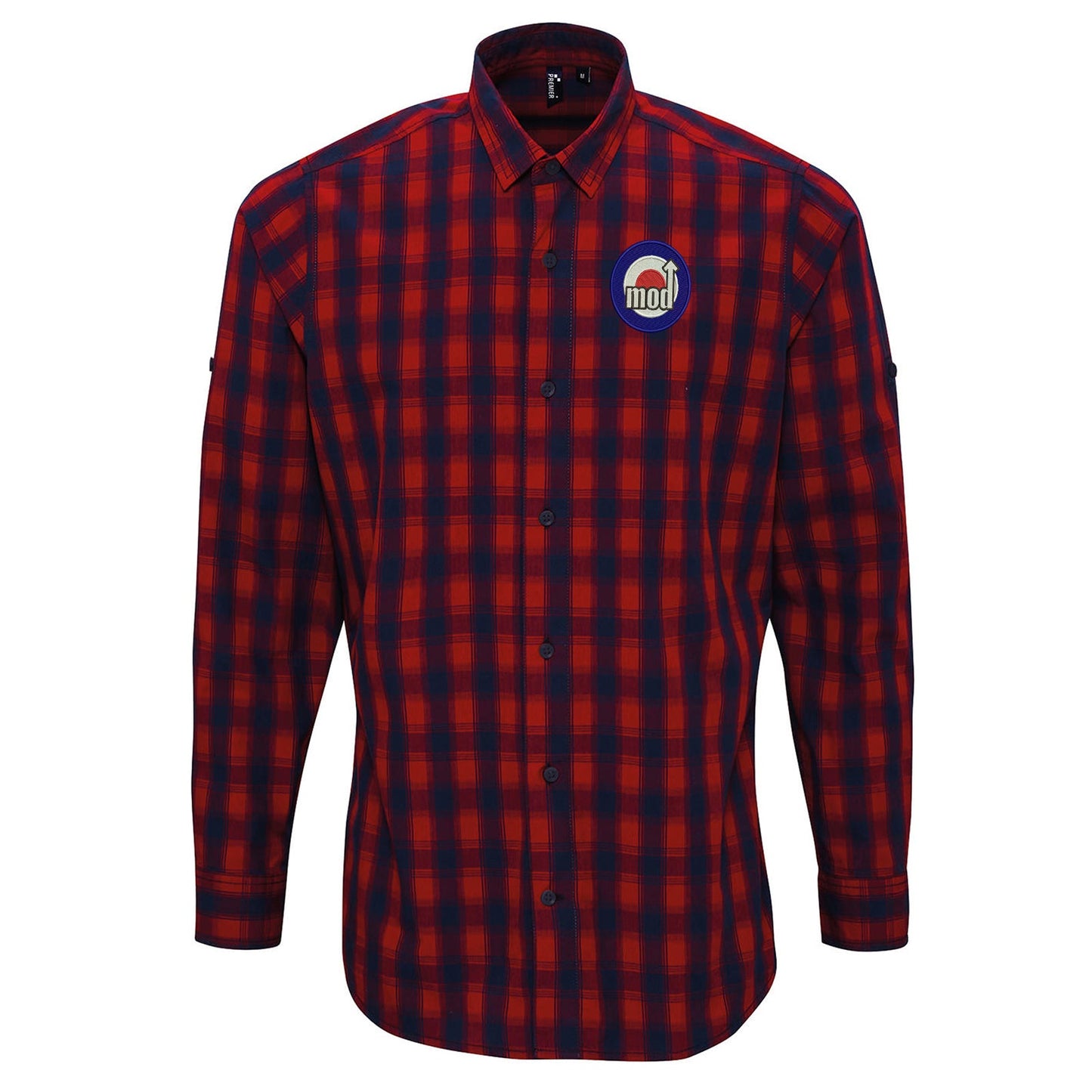 MOD Embroidered Long Sleeve Mulligan Check Shirt