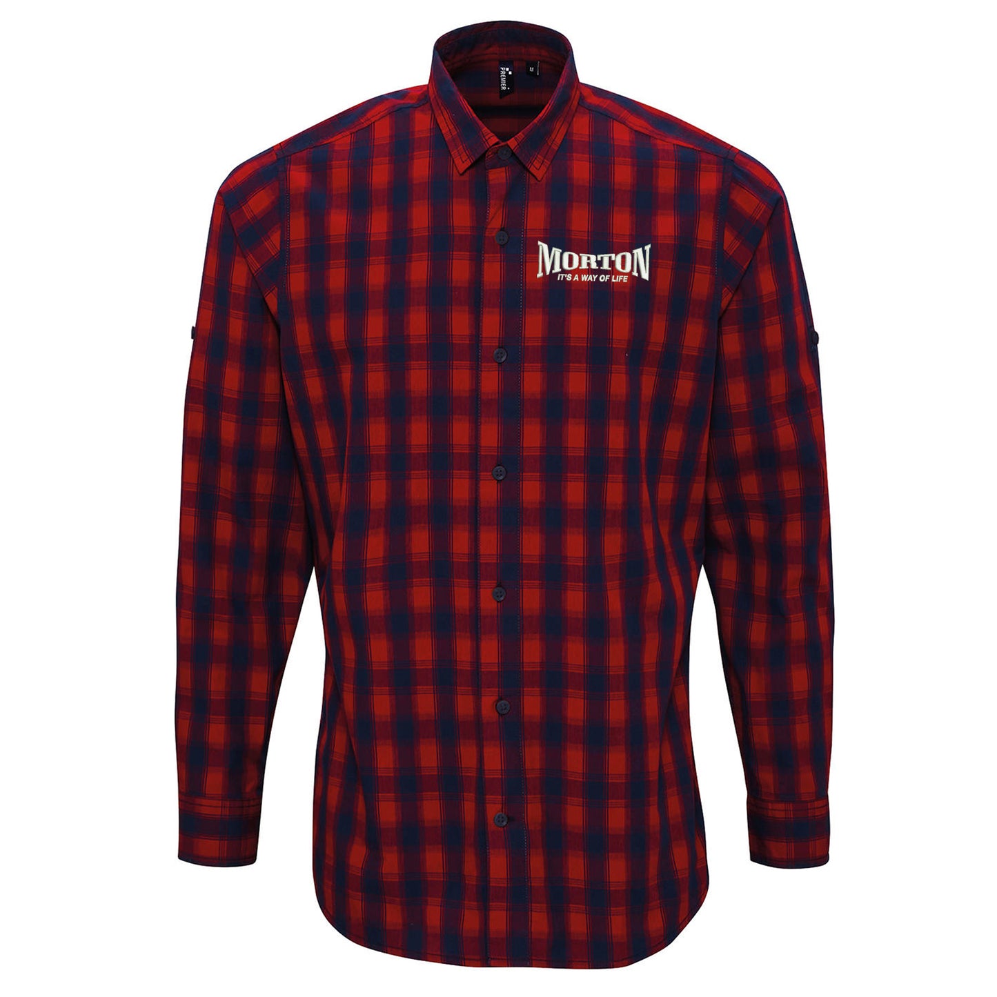 Morton It's a Way of Life Long Sleeve Mulligan Check Shirt