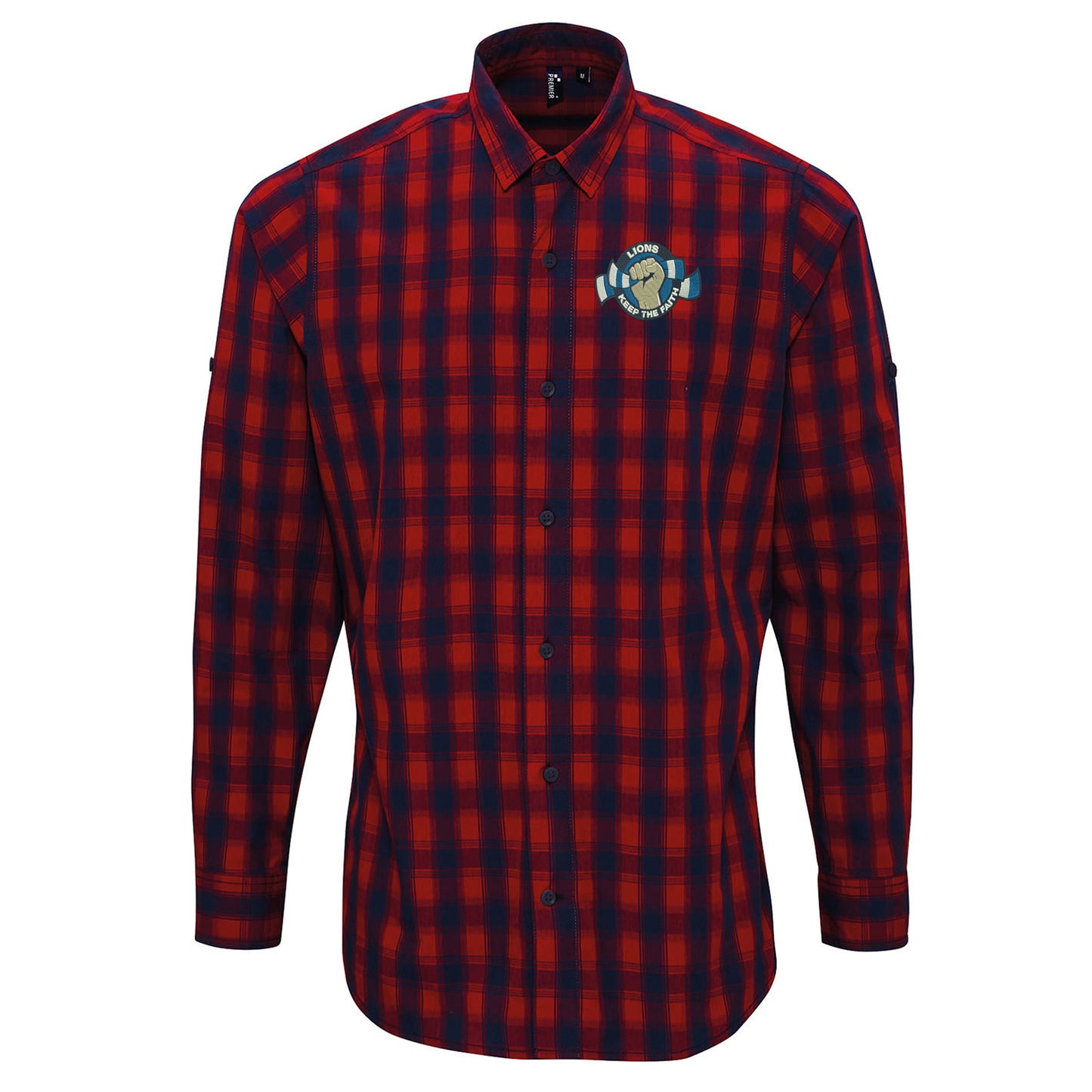 Millwall FC Check Long Sleeve Shirt 