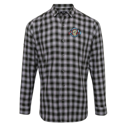 West Ham United Hammers Check Shirt 