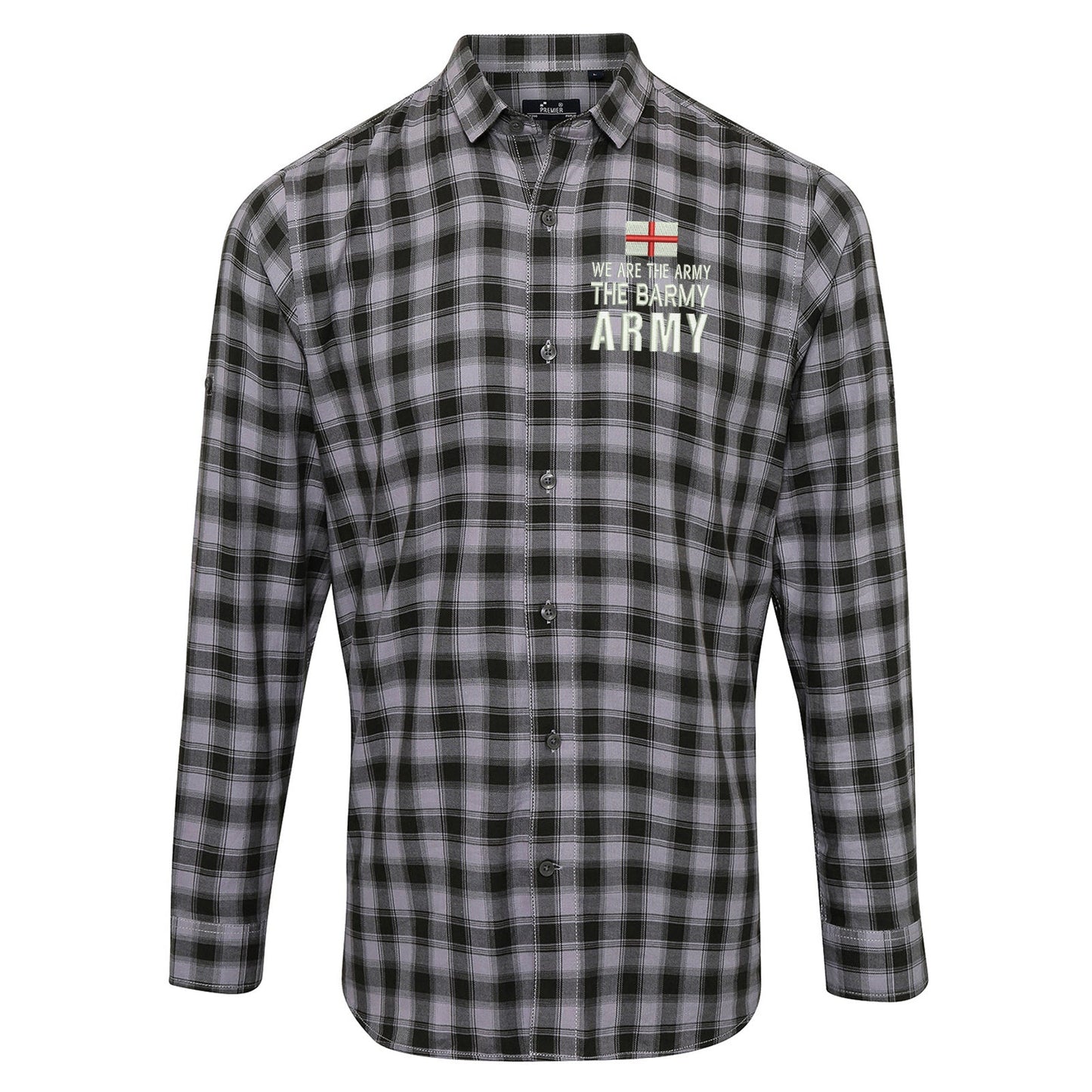 The Barmy Army Check Long Sleeve Shirt