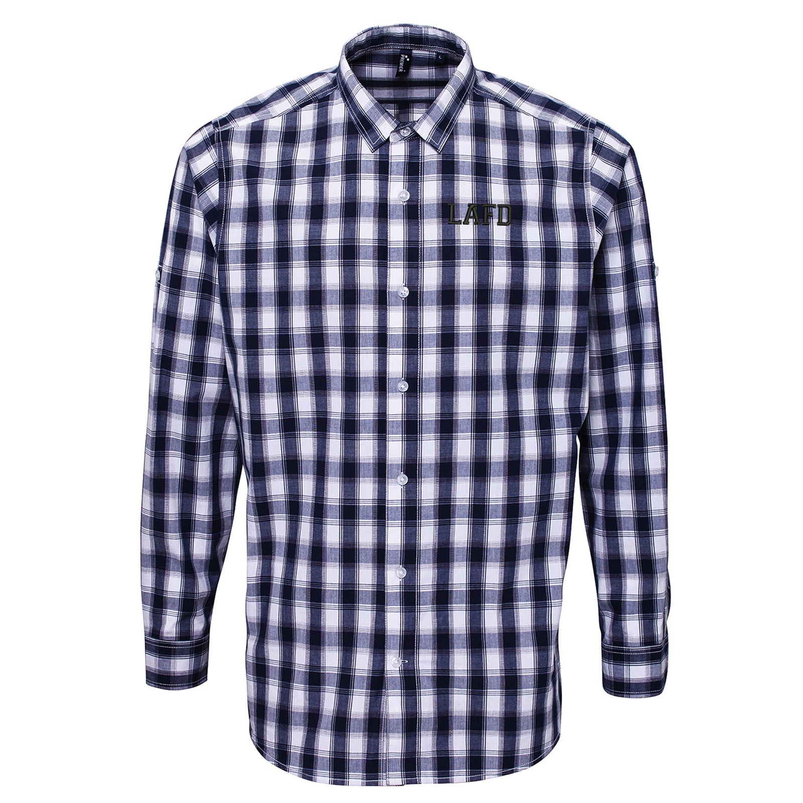 Fighters Embroidered Check Long Sleeve Shirt