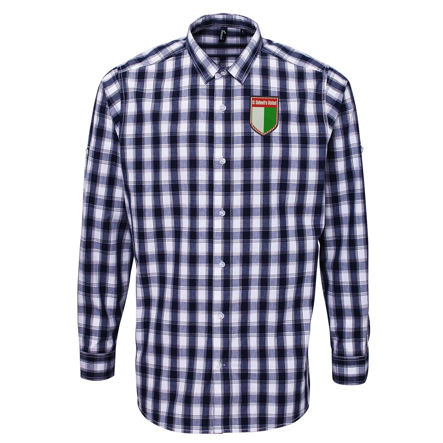 Retro St Sidwells United Long Sleeve Mulligan Check Shirt