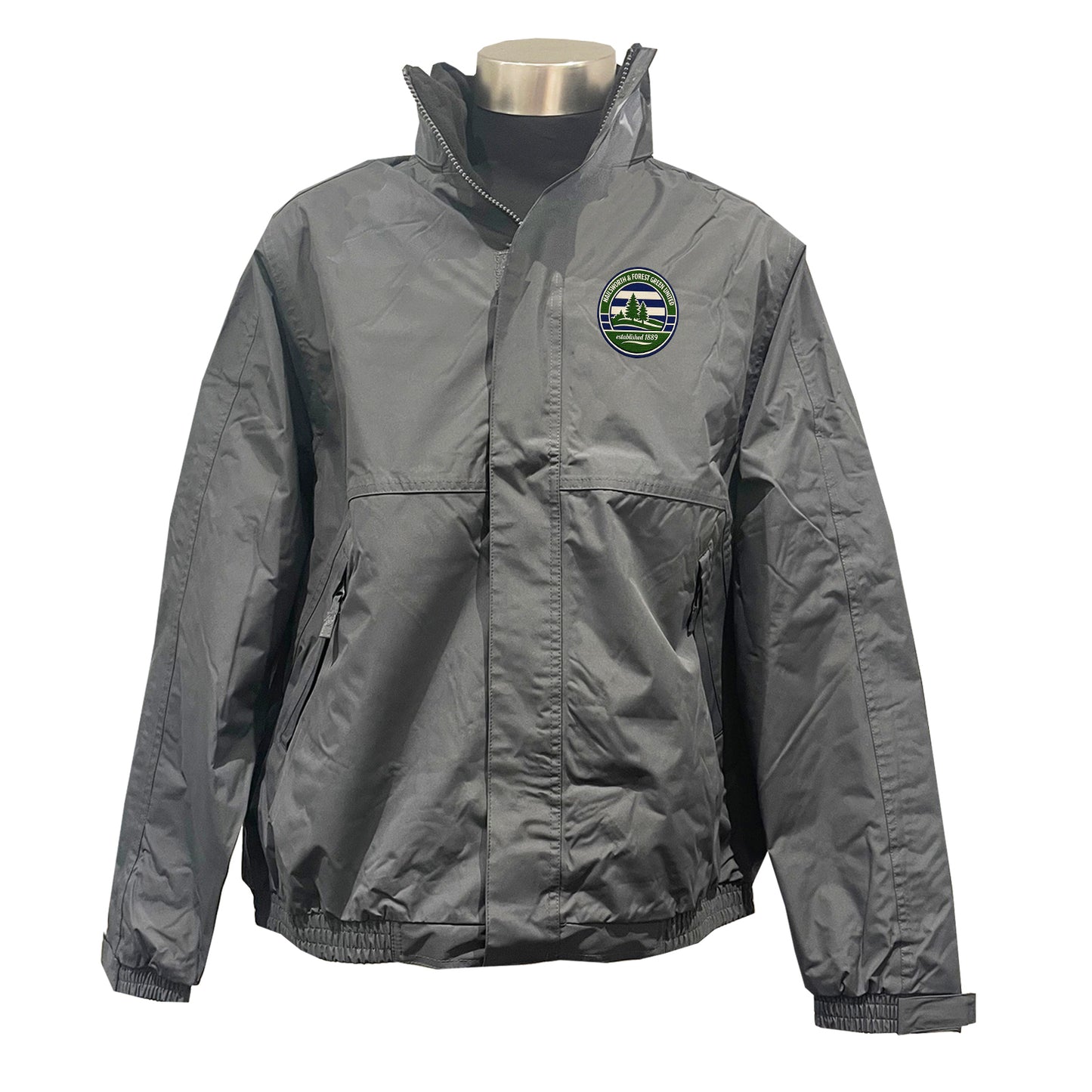 Retro Forest Green Rovers Jacket 