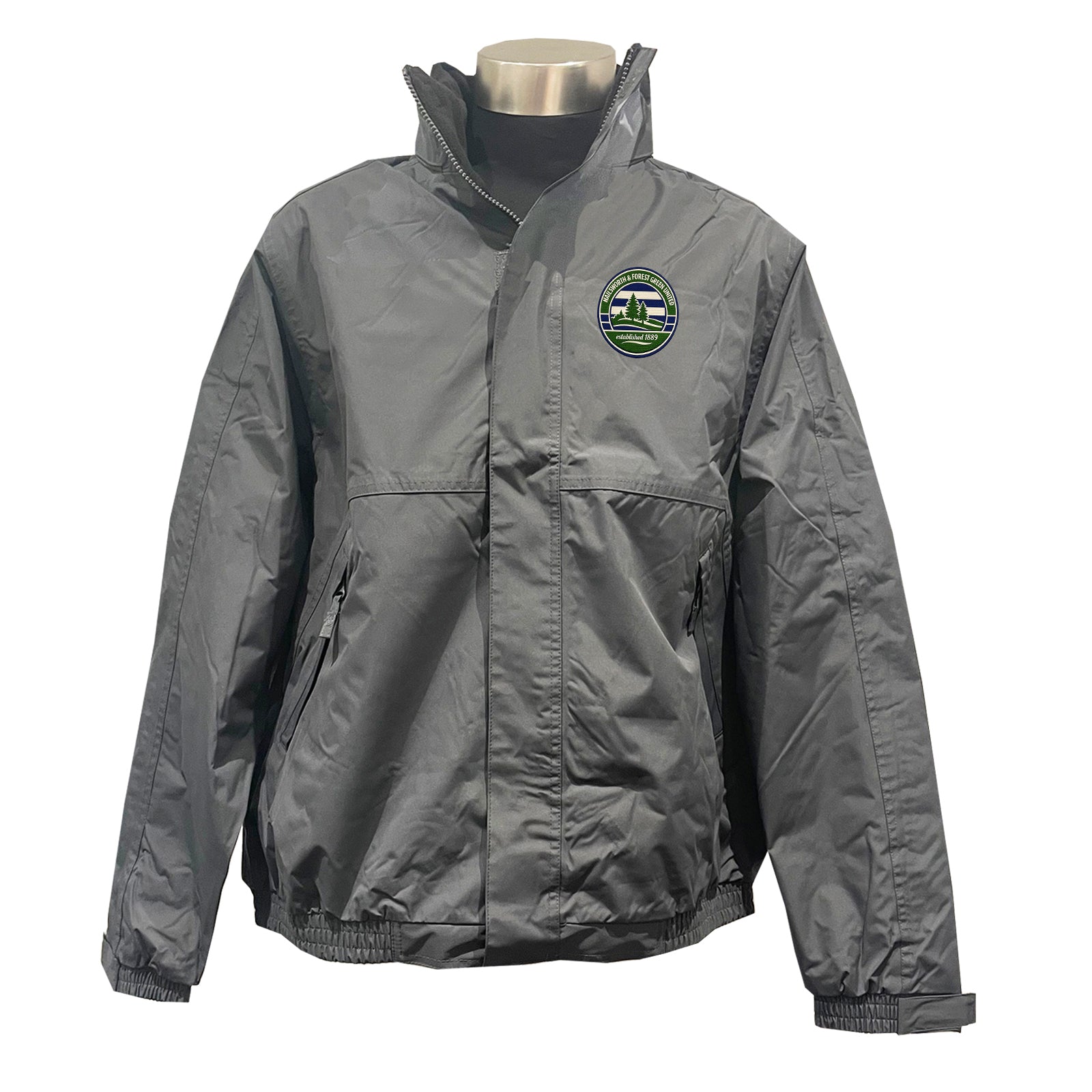 Retro Forest Green Rovers Jacket 