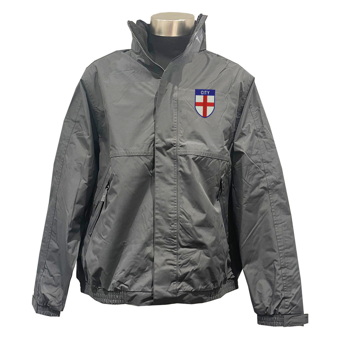 City Flag of England Shield Premium Outdoor Jacket