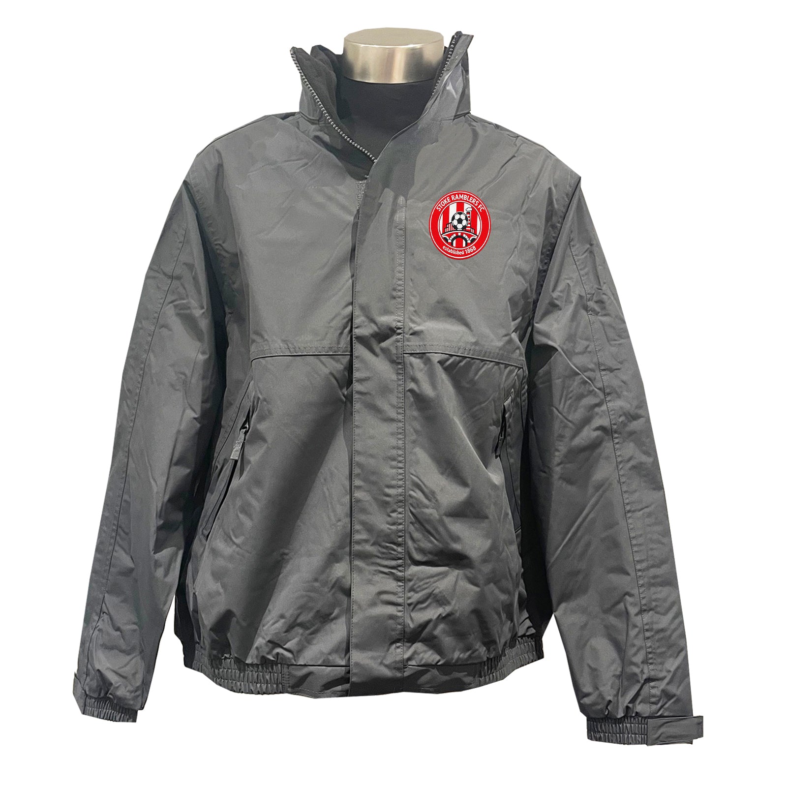 Retro Stoke City Football Jacket