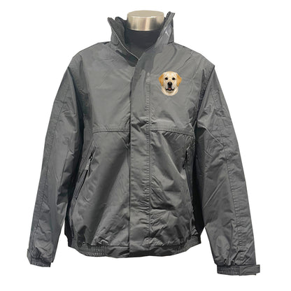 Yellow Labrador Dog Face Jacket