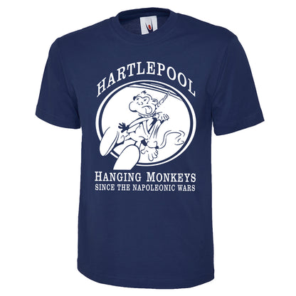 Hartlepool England Hanging Monkeys Since The Napoleonic Wars T-Shirt