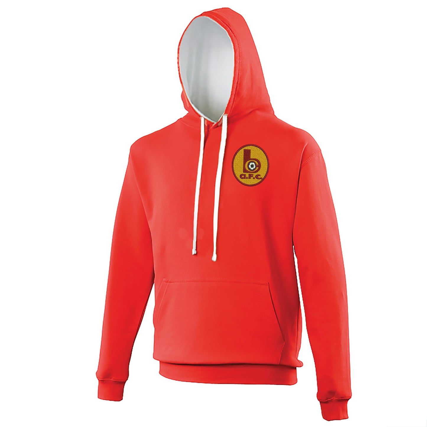 Classic Bradford City Contrast Hoodie