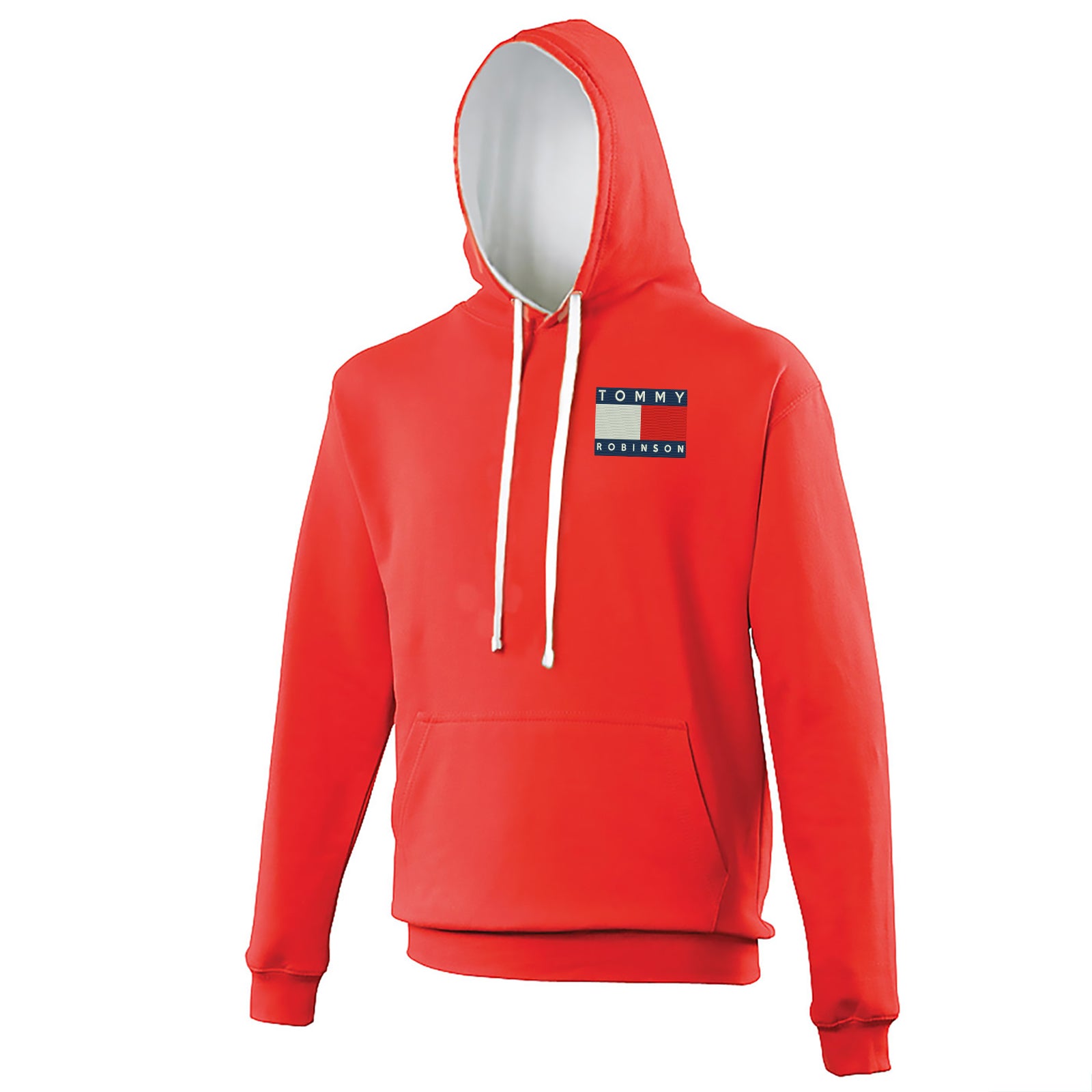 Tommy Robinson Contrast Hoodie