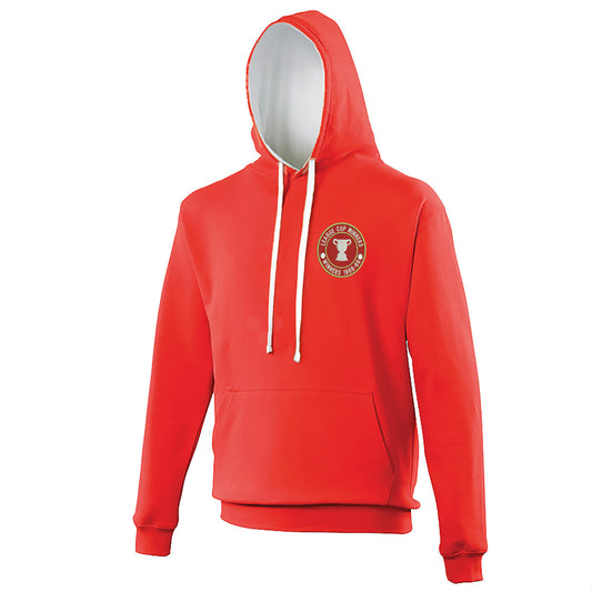 Retro Swindon Town Football League Cup Winners 1969 Embroidered Contrast Hoodie