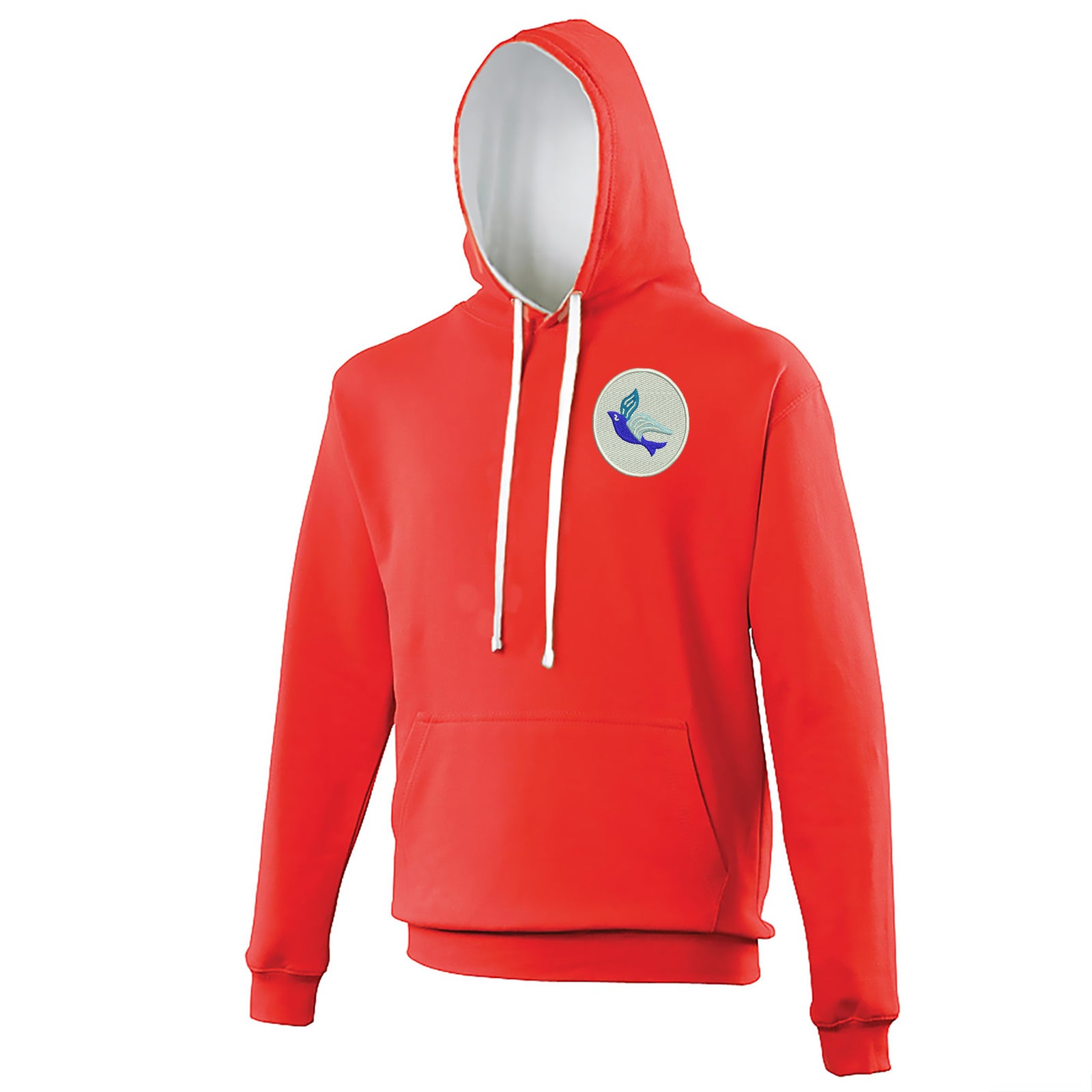 Classic Cardiff City FC Contrast Hoodie