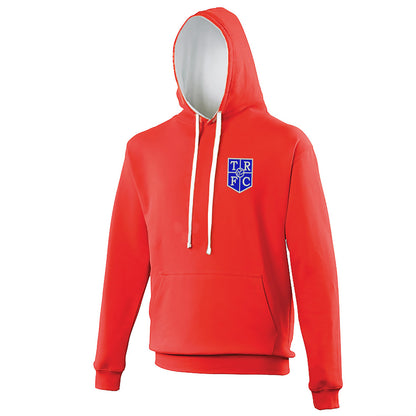 Retro Tranmere 1983 Embroidered Contrast Hoodie