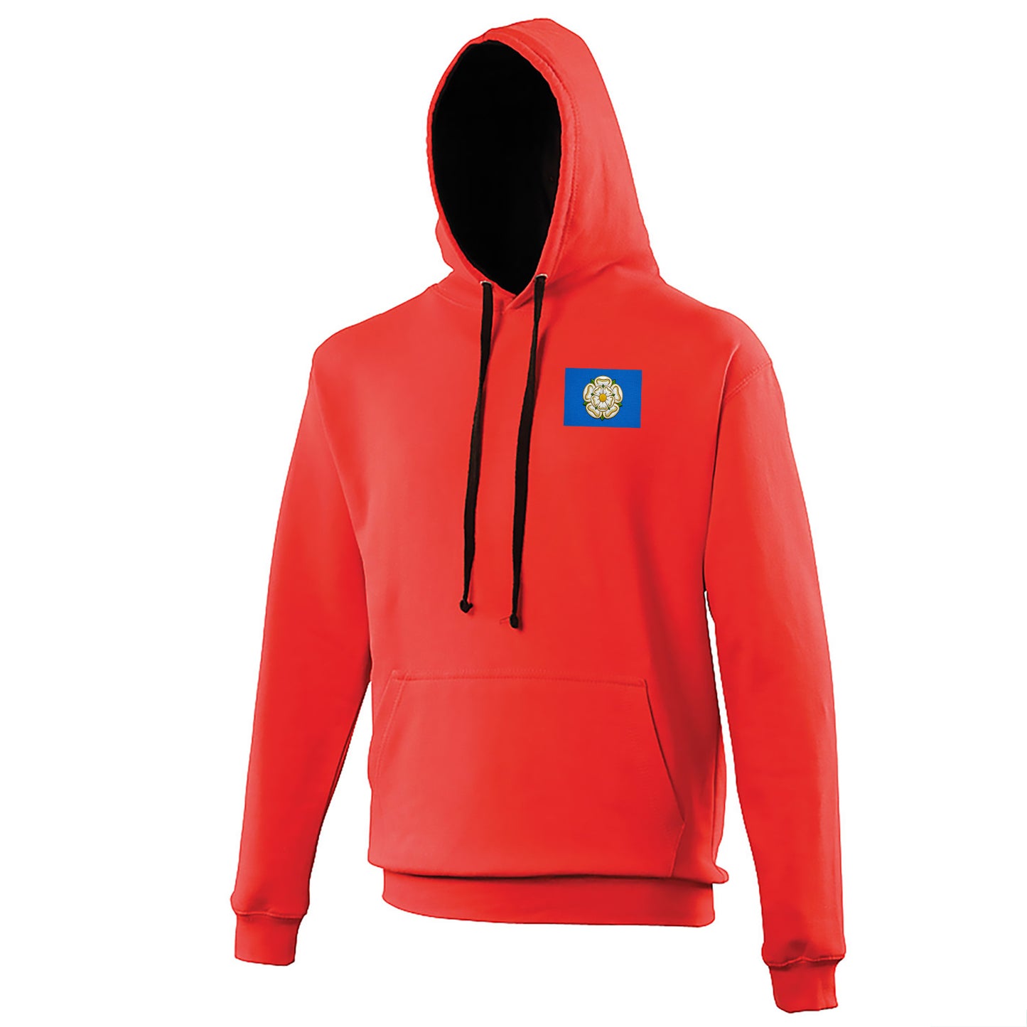 Flag of Yorkshire Contrast Hoodie 