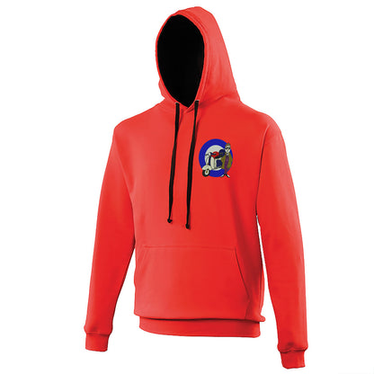 MOD Target Scooter Contrast Hoodie