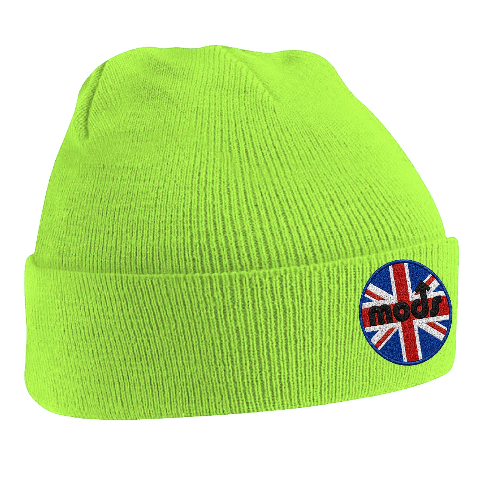 Mods Union Jack Beanie Hat 