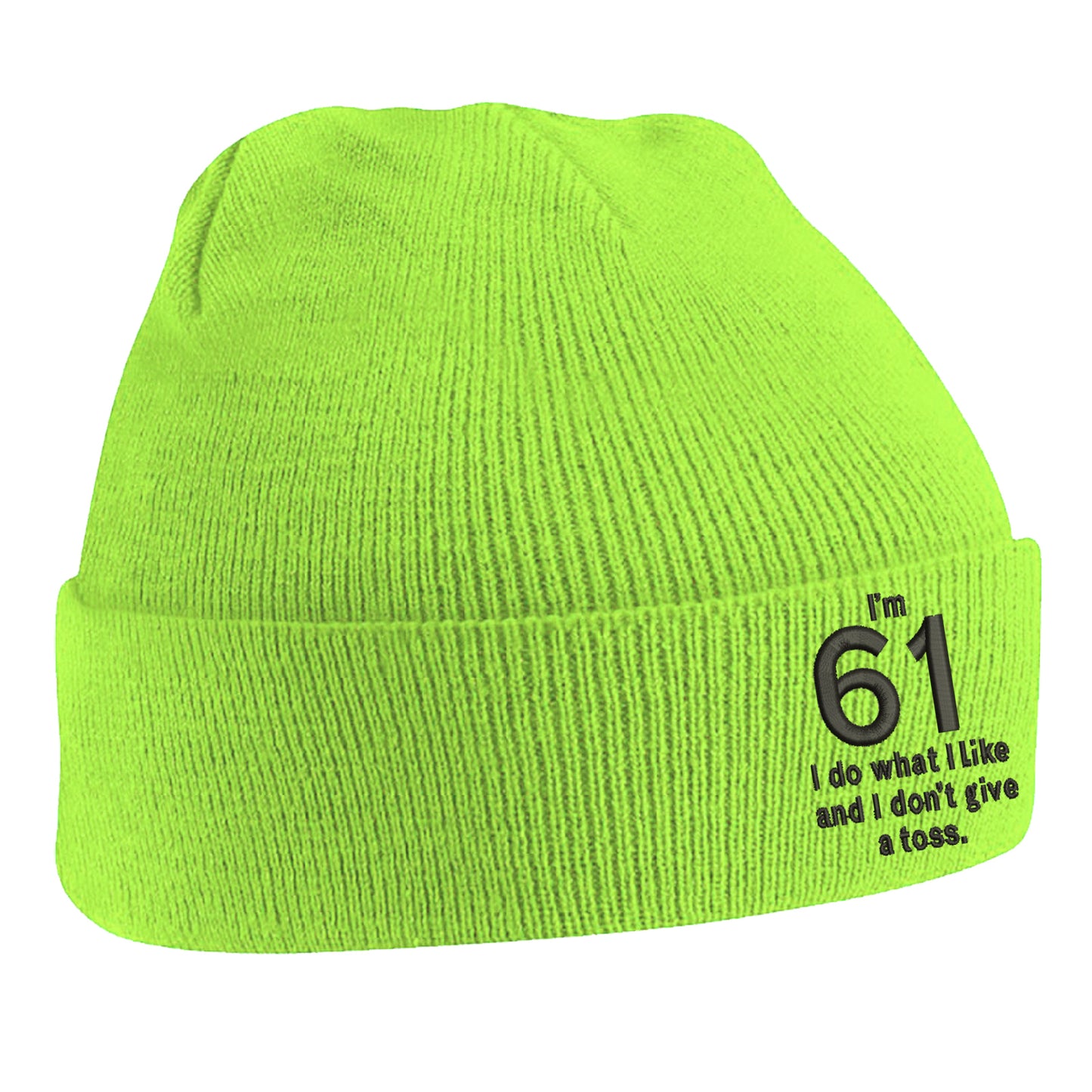 61st Birthday Beanie Hat