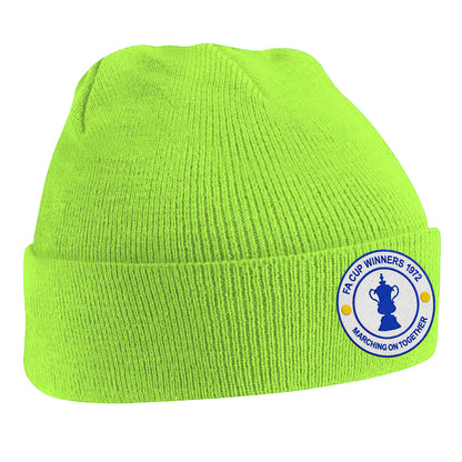 Old School Leeds United Beanie Hat