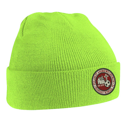 Old School Fulham Football Beanie Hat 
