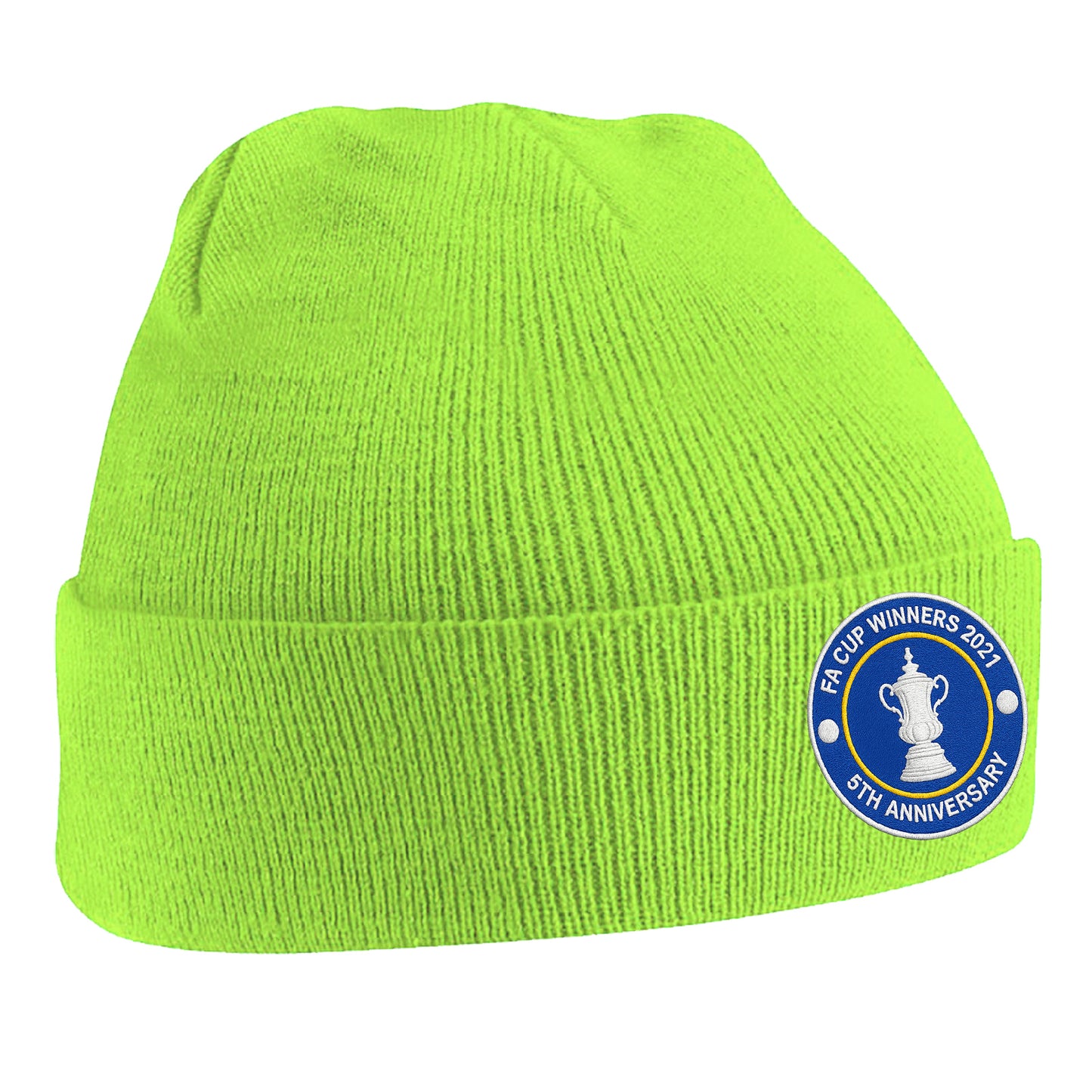 Vintage Leicester City Football Beanie Hat