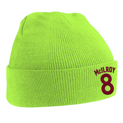 Jimmy McIlroy Burnley Football Beanie Hat 