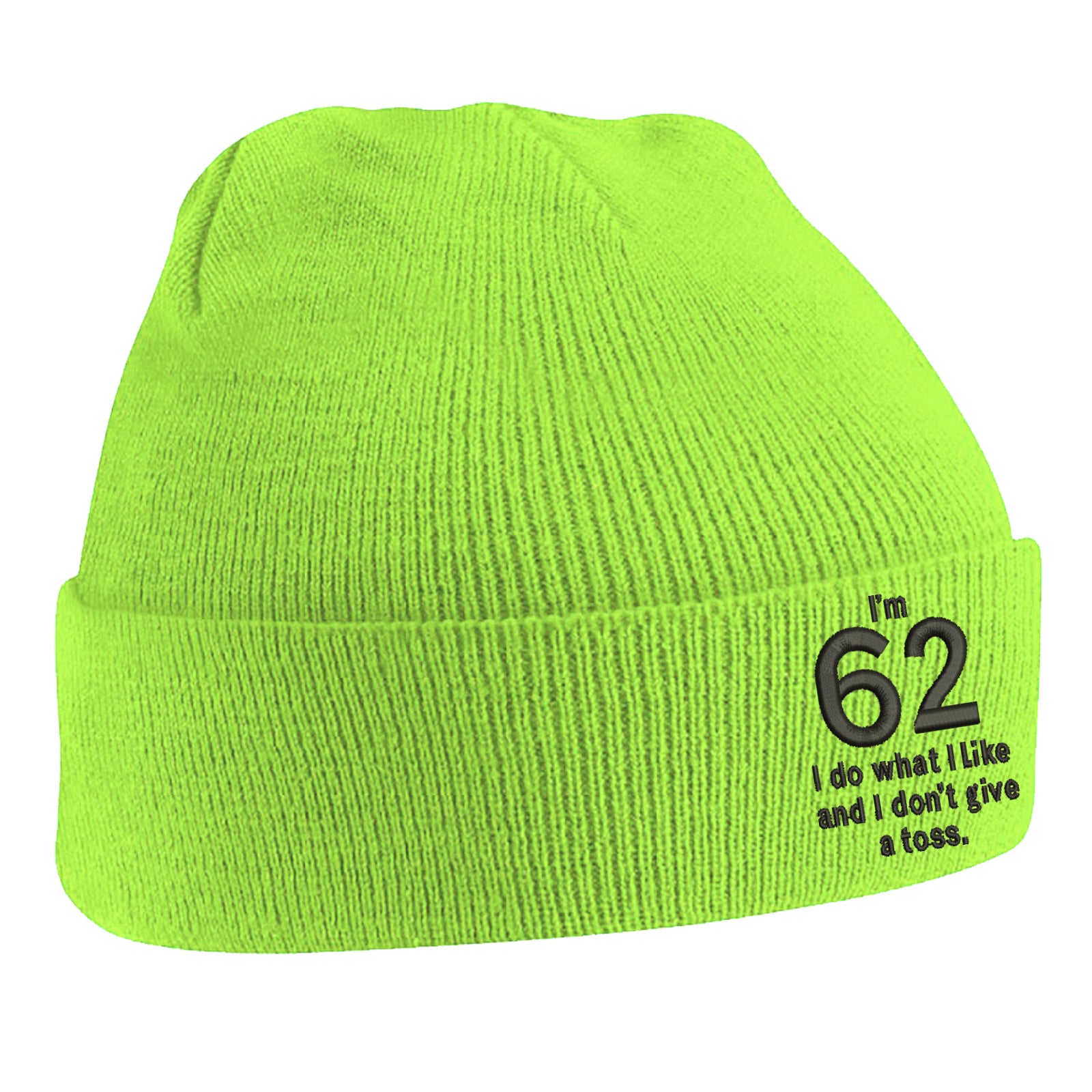 62nd Birthday Beanie Hat