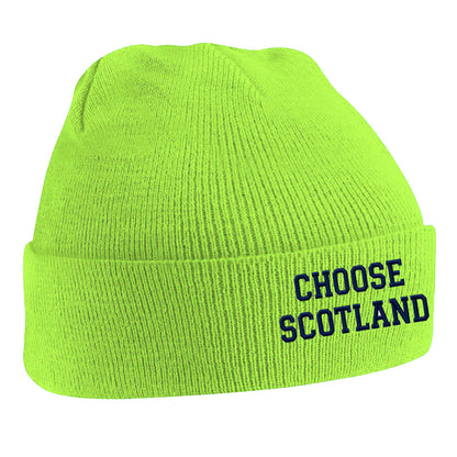 Choose Scotland Beanie Hat